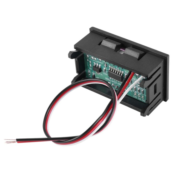 dc-0-99-9v-3-wire-led-digital-display-panel-volt-meter-voltage-voltmeter-car-motor