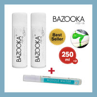 Bazooka spray Pro3 with Midsole whiter (โปร3 สเปรย์เคลือบกันน้ำ+ปากกาทาขอบรองเท้า)