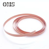 2 Meters Thickness 0.15/0.2mm Width 7/10/15mm Pure Copper Strip for Contractors Battery Welding Welder DIY Projects