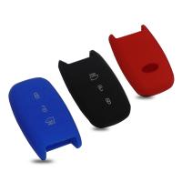 ♕❉✵ jingyuqin 3 Buttons Silicone Car Key Case Cover Fob For Kia Rio Ceed Soul Sportage Sorento Carens Picanto For hyundai Skin