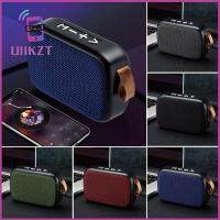 UIIKZT ลำโพงบลูทูธสายผ้า Hi-Fi ขนาดเล็กแบบไร้สายคุณภาพเสียงสำหรับเล่นกีฬา