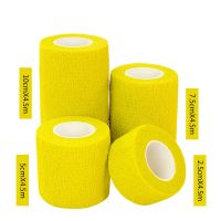 Promotion 4 Pieces Elastoplast Bandage 4.5m Length Self Adhesive Sports Protector Breathable Elastic Bandage Gym Athletic Tape