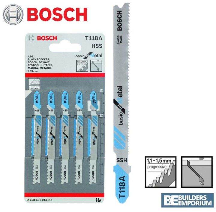 ใบเลื่อยจิ๊กซอ-bosch-ตัดเหล็ก-t118a-ยกแผง-5-ใบ-ราคาคุ้มมาก-bosch-แท้