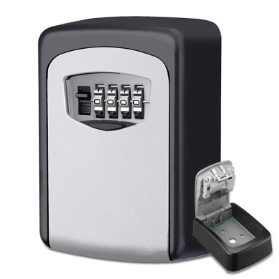 【CW】 Keybox Lock Safe Outdoor Wall Mount Combination Password Keys Storage Security Safes Office