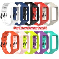 Silicone Strap For Huawei Band 6 Breathable Replacement Bracelet Wristband for Huwei Honor Band6 Watchband New