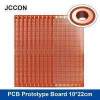 10Pcs PCB Prototype Board 10x22 cm Circuit Protoboard Universal DIY Matrix Single Row Continuous Hole Soldering Plate