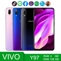 VIVO Y97 แรม 4 รอม128หน้าจอHD6.3 นิ้ว เอนดอย 8.1 พร้อมส่ง! （ติดฟิล์มกระจกให้ฟรี）รับประกัน1ปี