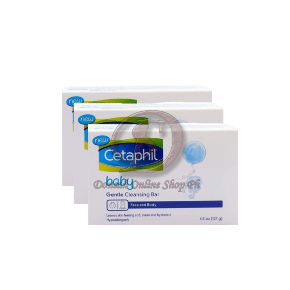 Cetaphil Baby Gentle Cleansing Bar Soap 127g 3 box Lazada PH