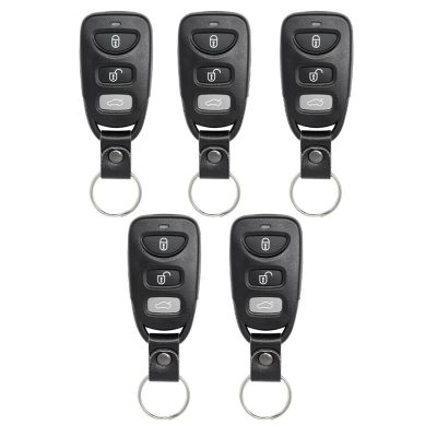 5Pcs/Lot Xhorse XKHY00EN Wire Remote Key Fob Flip Replacement 3 Button for Hyundai Style for VVDI Key Tool