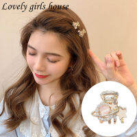 【♡Lovely girls house♡】สไตล์เกาหลีน่ารักดาวเคราะห์สีชมพูดาวโลหะกิ๊บกิ๊บที่สวยหรูสำหรับผู้หญิงสาว2022ใหม่