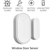 【hot】►❄  433MHz Magnetic Window Door Sensor for Alarm System App Notification Alerts Detector