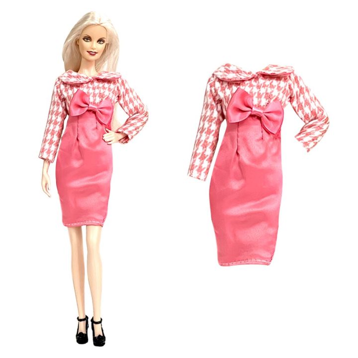 1x Doll Clothes Fashion Dress Daily Wear Skirt Party Gown Blouse Pants  Clothes for Barbie Doll Accessories Lovely Girl Baby Toys