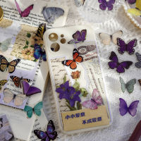 Waterproof Sticker Colorful Sticker Retro Art Sticker Stickers Album Sticker Notebook Sticker Butterfly Sticker