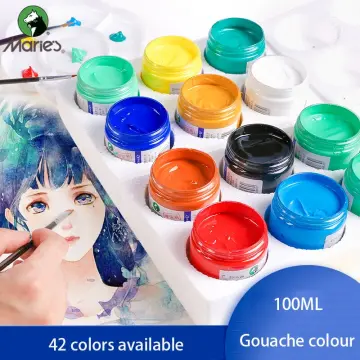 Maries Professional Jelly Cup Gouache Paints 30ml Cold/Warm Color Non-Toxic  Artist Gouache Paint For Painting Art Supplies