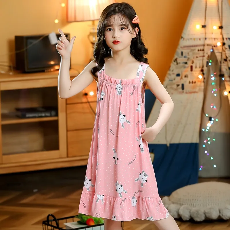 Barbie pajamas]Summer Nightdress for Girls Princess Pajamas for Children  Teens Girl Nightgown Baby Night Dress Kids Sleepwear 3 6 8 10 12 Years |  Lazada Singapore
