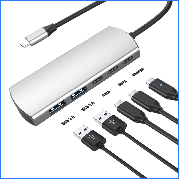 Type C HUB With 4K HDMI Splitter USB 3.0 Ports 5Gbps Ports 4K Hdmi
