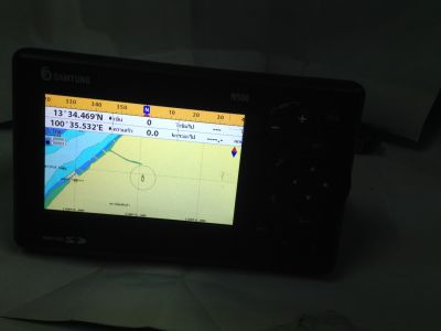 ดาวเทียม GPS N500  Samyang N500 จอ5 นิ้ว เมนูภาษาไทย พร้อมอุปกรณ์ครบชุด หัวดาวเทียม สายพาวเวอร์