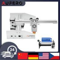 Aufero เครื่องแกะสลักแกน Y แบบพกพา Mesin Grafir Laser ลูกกลิ้งโรตารี่เครื่องมืองานตัดไม้ทำเครื่องหมายเครื่องพิมพ์กระบอกช่อง