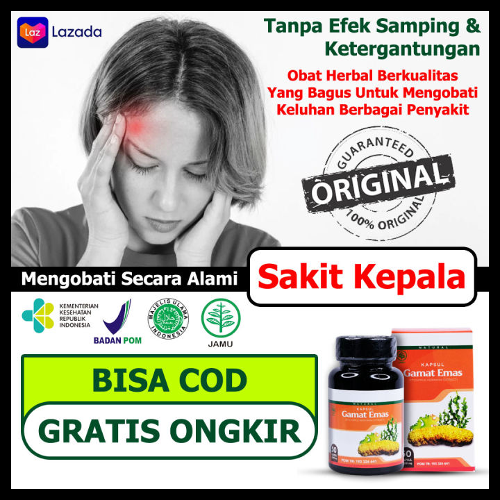 Obat Sakit Kepala Sebelah Kanan Kiri Obat Migren Migrain Obat