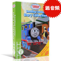 Thomas English book graded reading entry level 6 volumes Thomas and friends reading ladder boxed small train Thomas and friends English original picture book 3-8 years old scan code and listen to the original audio