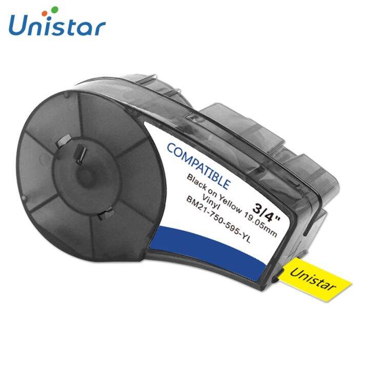 Unistar M21-750-595-WT M21-750-595-OR /Yl/rd ใช้งานร่วมกับ Brady Bm ...