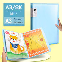 A3 8k Storage Picture Album Folder File Folder Storage Organizer Childrens Art Drawing Paper Preservation Office Folders