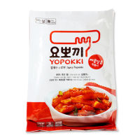 ต๊อกป๊อกกิผัดซอส รสเผ็ดร้อน YOPOKKI SPICY TOPOKKI (FOR ONE)TTEOKBOKKI PACK ขนาด 120 กรัม