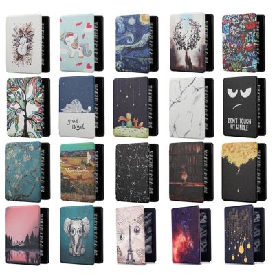 【cw】 Case for All new Kindle Paperwhite 2021 11th Generation Ereader PU Leather Cover 5