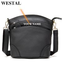 WESTAL Leather Shoulder Bag for Women Purses and Handbags Womens Bag Female Crossbody Bags Summer Womens Brand Handbags 8363