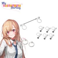 Anime My Dress Up Darling Kitagawa Marin Earrings Multiple Ear Piercings Non Pierced Cuff Earrings Hypoallergenic Jewelry Gift