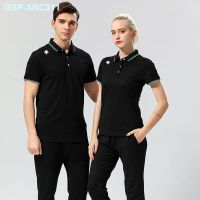 Descente Dizon TOUGH Quick-Drying Male And Female In Same High Sport POLO Unlined Upper Garment Absorb Sweat Sports Fitness Leisure With Short Sleeves