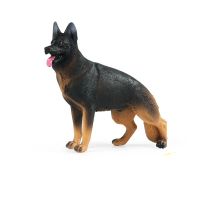 Solid Wild Animal Simulation Dog Model Shepherd Dog Childrens Toy