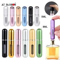 5/8ml Mini Perfume Spray Bottle Portable Refillable Aluminum Atomizer Bottle Container Perfume Refill Travel Cosmetic Tool Travel Size Bottles Contain