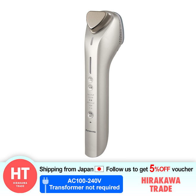 Panasonic Facial Equipment Ion Efector with Cool Mode High Penetration Type  Gold Color EH-ST98-N Lazada