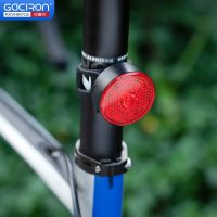 GACIRON จักรยานเบรก Sensing ไฟท้ายค่าใช้จ่าย USB MTB จักรยานถนนกลางวันสะท้อนแสงเตือนไฟท้าย IPX6ขี่จักรยานความปลอดภัยโคมไฟ