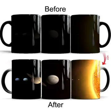 350ML Magic Mug DIY Hot Water Changing Color Ceramic Cup LOGO Photo  Customize Picture Birthday Creative Gift Present
