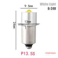 shipiaoya P13.5S 3W DC3V-12V DC6V-24V LED อัพเกรดหลอดไฟไฟฉายอะไหล่หลอดไฟฉุกเฉินทำงานเซลล์ซีดี