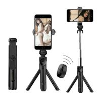 3 In 1 Selfie Stick Phone Tripod Extendable Monopod With Bluetooth-Compatible Remote For Smartphone Selfie Stick