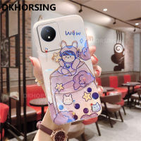 เคสลายการ์ตูนสำหรับ Vivo Y02เคสโทรศัพท์,เคสสาวน่ารักพลอยเทียมบลูเรย์แบบนิ่มทำจากซิลิโคนสำหรับ Vivo เคสโทรศัพท์มือถือ Vivo Y02 2022