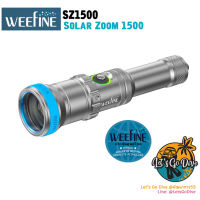 Weefine? SZ1500 - Solar Zoom 1500 New!! - Scuba Diving Light - ไฟฉายเพื่อการถ่ายรูปใต้น้ำ