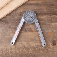 Miter Saw Protractor ABS Angle Finder Meter Miter Gauge Goniometer Digital Protractor Inclinometer Measuring Ruler with Pencil