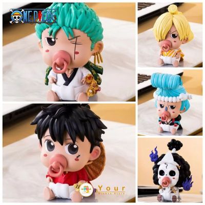 ONE PIECE Figure Luffy Cute Model โมเดล วันพีช ฟิกเกอร์ โมเดลวันพีช ลูฟี่ โซโล ซันจิ บรู๊ค แฟรงค์ ของเล่น ของสะสม ของขวัญ 🇨🇳