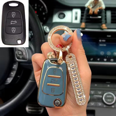 สำหรับ Hyundai Elantra Tucson Sonata Keyless กุญแจรถระยะไกลซิลิโคนครอบกรณี
