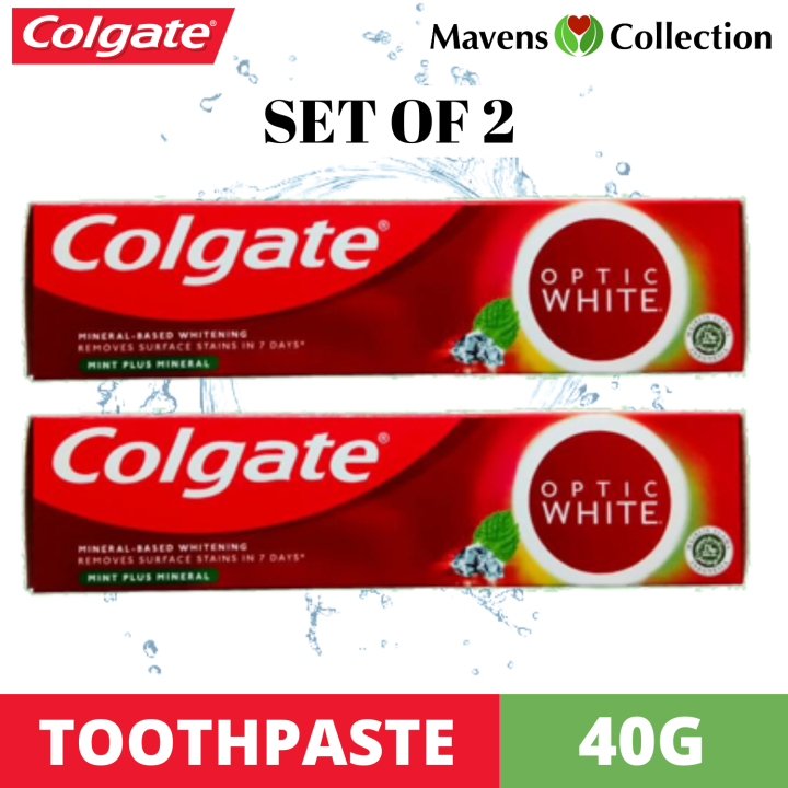 Colgate Optic White Mint Plus Mineral - 口臭防止