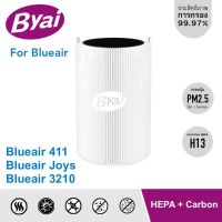 แผ่นกรองอากาศ HEPA H13 Filter สำหรับ Blueair 411 สำหรับ เครื่องฟอกอากาศ Blue Pure 411, JOY S, 3210