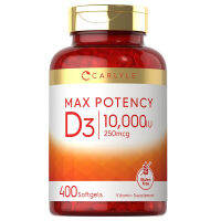 Carlyle Vitamin D3 10000 IU | 400 Softgels