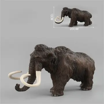 Đồ chơi mô hình voi ma mút thời tiền sử bằng nhựa mềm có nhạc
