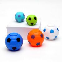 12pcs/Pack Fingertip Gyro Spinner Ball Mini Fidgets Anti Stress Toys Kids Game Colorful Hand Soccer Stress Relief Toys For Adult