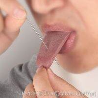 【hot】∏❃✙ 2pcs/lot Horrible Tongue TricksStage MagicClose upGimmickComedyMagic AccessoriesMagician trucos de magia