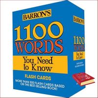 Then you will love หนังสือภาษาอังกฤษ 1100 WORDS NEED TO KNOW FLASH CARDS